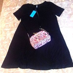POP YOUNG Casual Little Black 👗 Dress